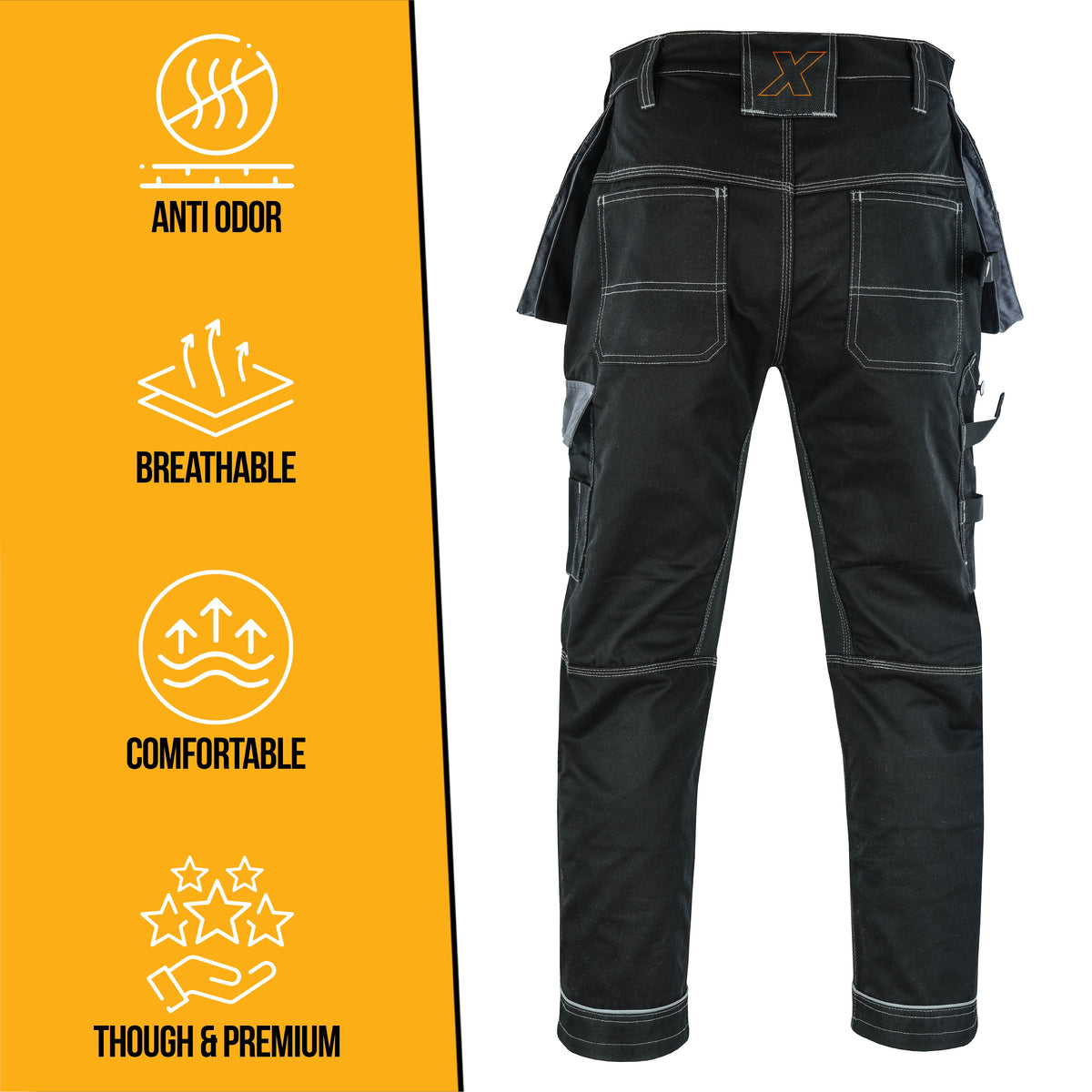 Advanced Guard Pant, Relaxed Fit, Fashioned Pockets Pants  Outdoor Cargo  Pants Lightweight Comfort Trousers, Asphalt, Large : : Clothing,  Shoes & Accessories