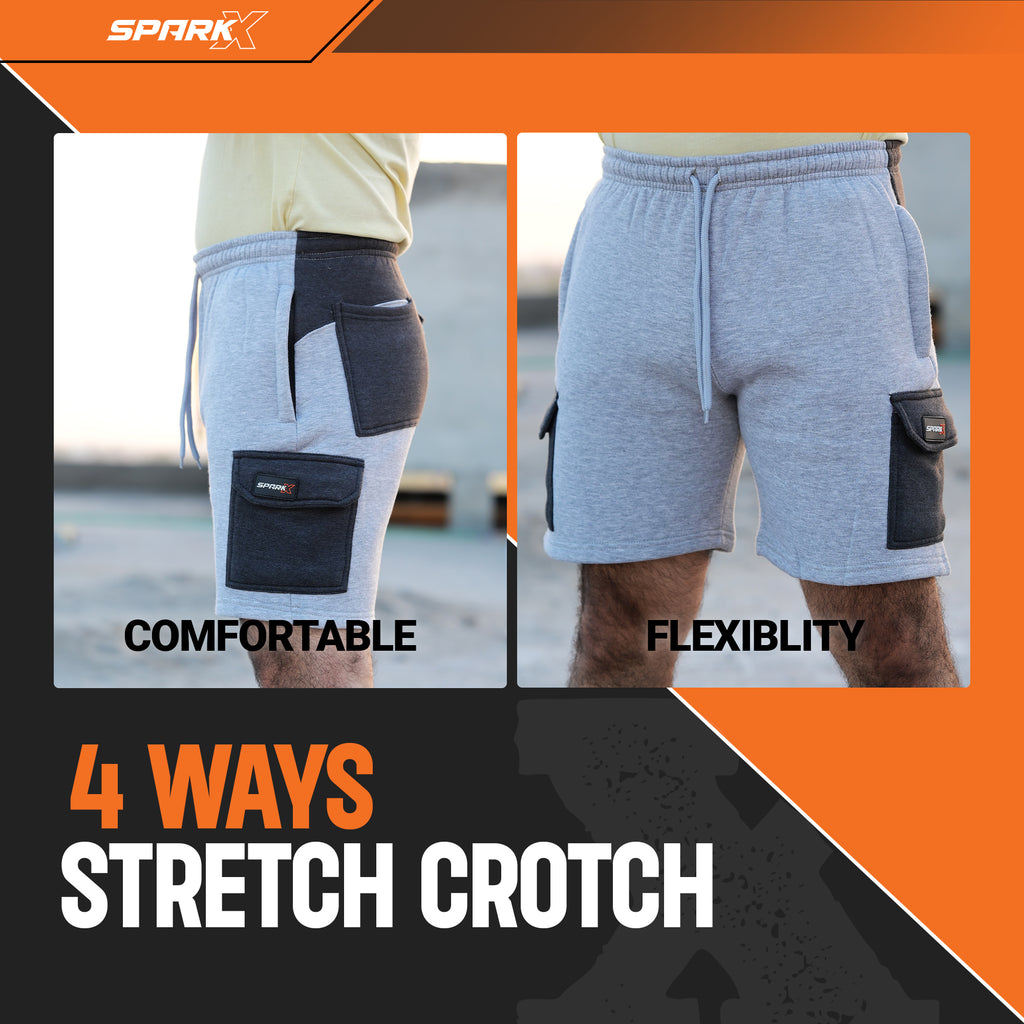 TrackFlex Cargo Shorts