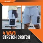TrackFlex Cargo Shorts