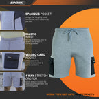 TrackFlex Cargo Shorts