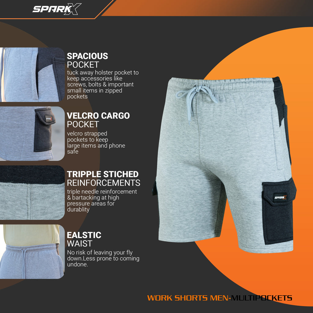 TrackFlex Cargo Shorts