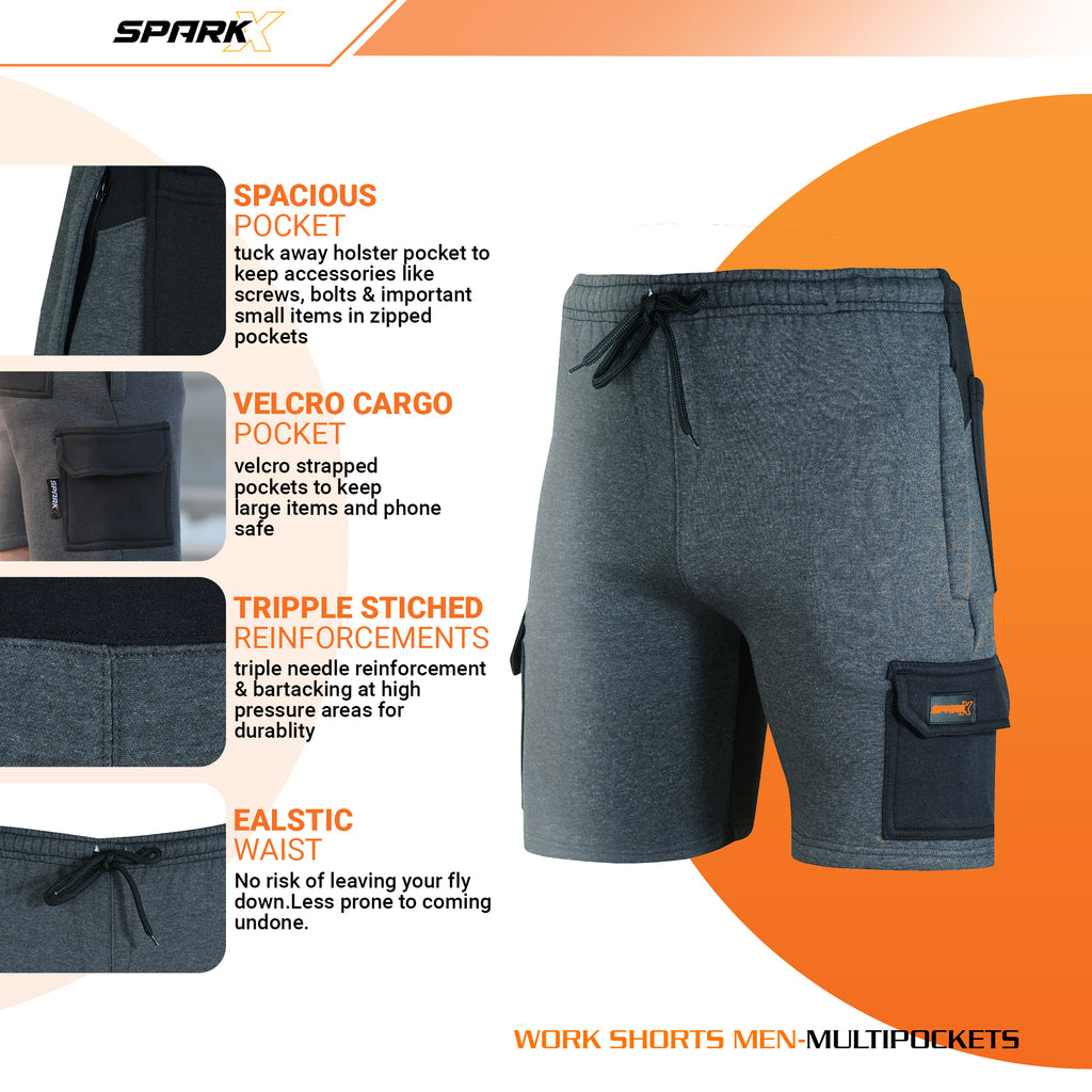 TrackFlex Cargo Shorts