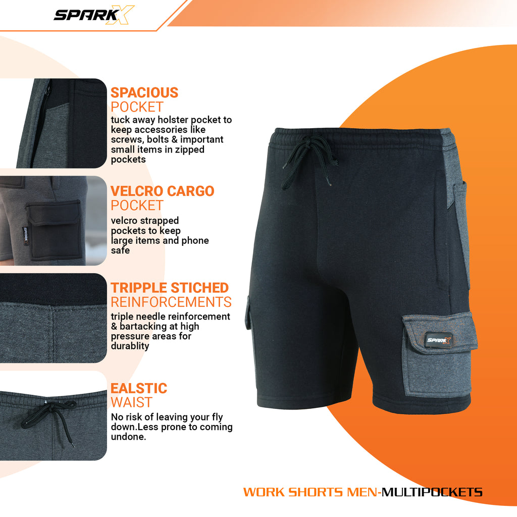 TrackFlex Cargo Shorts