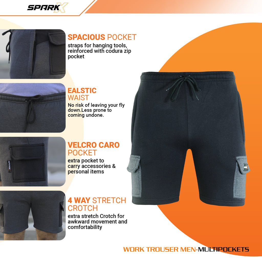 TrackFlex Cargo Shorts