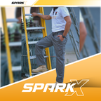 SparkX Combat Cargo Work Trousers Men - Durable, Lightweight, Breathable & Triple Stitched - Multi Pocket, Knee Pad Workwear Safety Cargo Pants